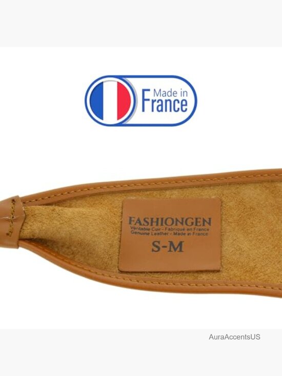 Italian Leather Wide Obi Belt - Genuine Cowhide 3.5\